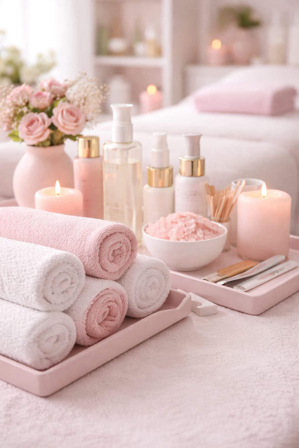 Ambiance chaleureuse de l'institut d'esthétique Bys Esthétique à Mably